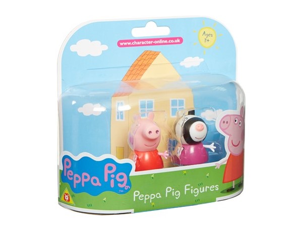 Peppa Pig  og Sarah Zebra