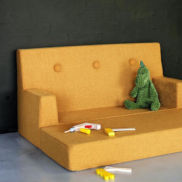 Kindersofa, Senf mit Senf