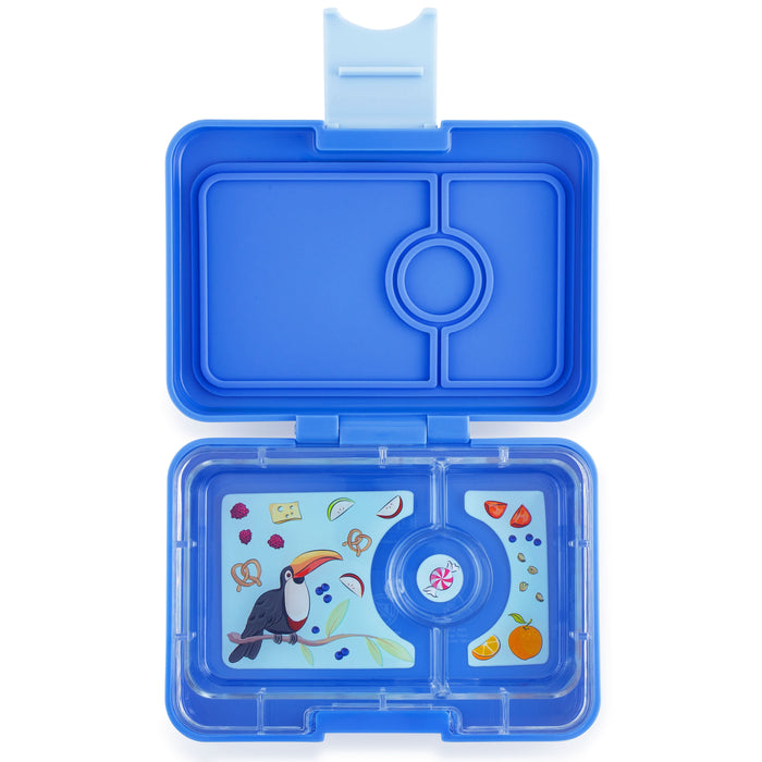 Yumbox Brotdose, Mini-Snack (3 Fächer) - Jodphur Blue (Lieferung: Woche 6) 