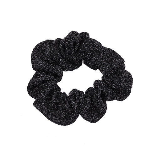 Scrunchie, glitter black