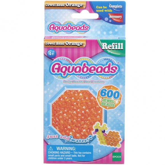 AquaBeads Paket mit Schmuckperlen - Orange