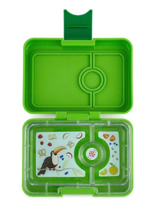 Yumbox Lunch box, minisnack (3 containers) - Avocadogrün  (Lieferung: Woche 6) 