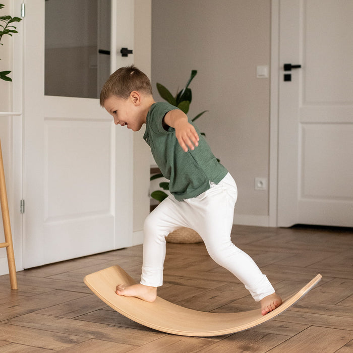 Balanceboard mit Filz