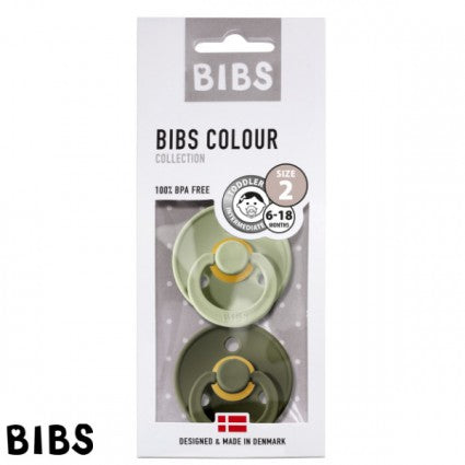 Bibs saugen 2 pk. - sage/hunter green (str. 2)