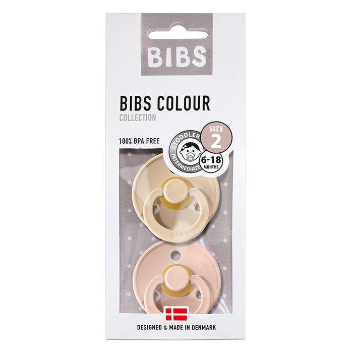 Bibs saugen 2 pk. - vanilla/blush (str. 2)