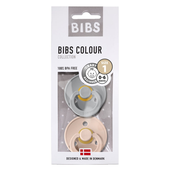 Bibs saugen 2 pk. - cloud/blush (str. 1)