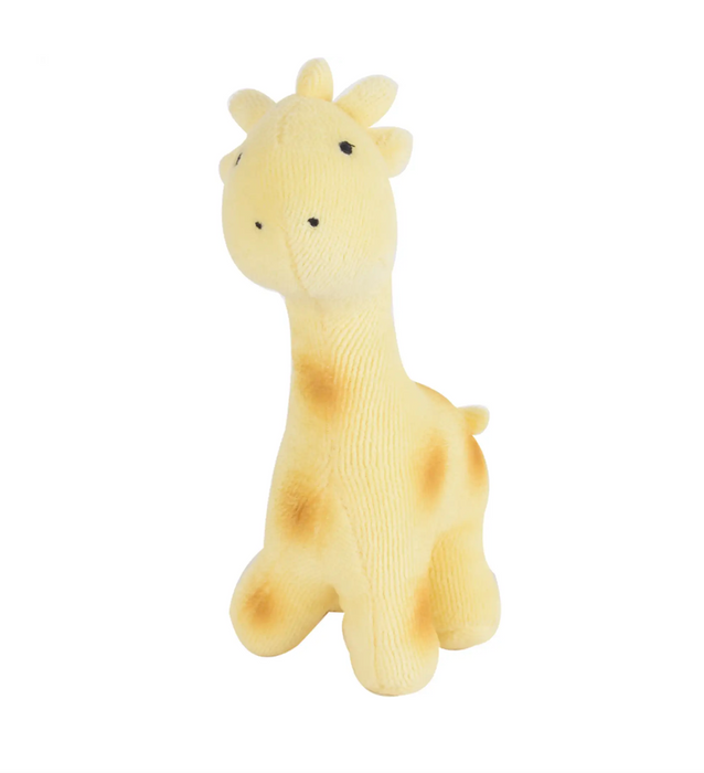 Beißendes Tier im Textil, Giraffe