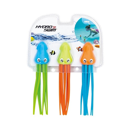 Taucher Tintenfisch, 3er Pack