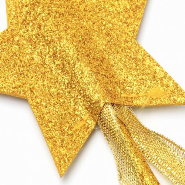 Festav, Glitzerstern - Gold