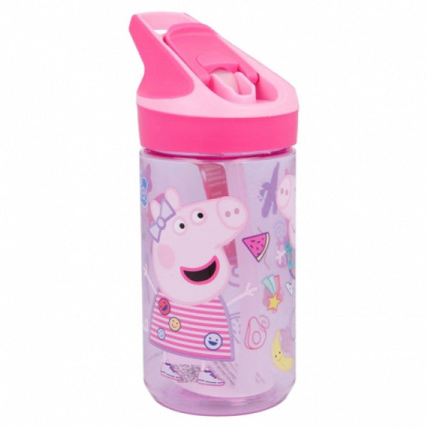 Peppa Pig  drikkedunk m. flipfunktion, 480 ml.