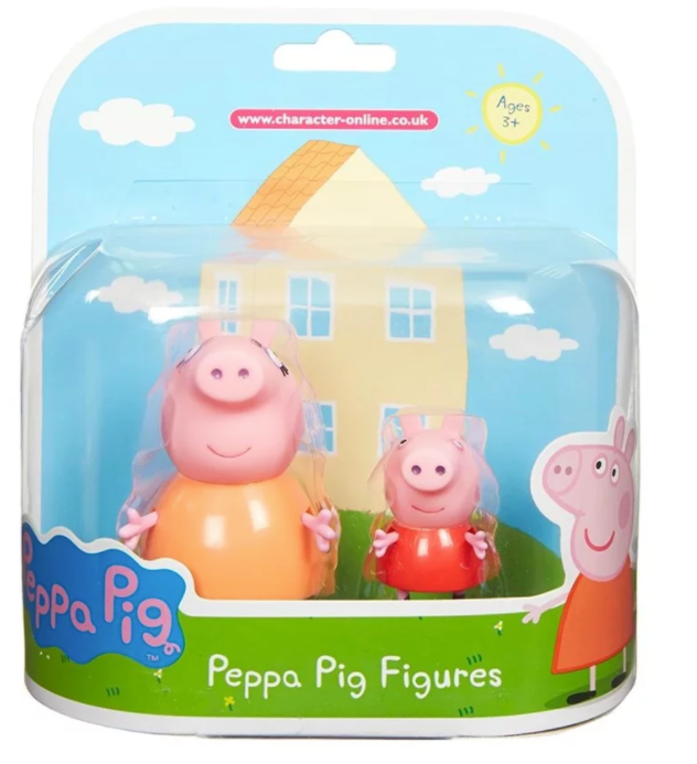 Peppa Pig  figurer, Barn og Mor Gris