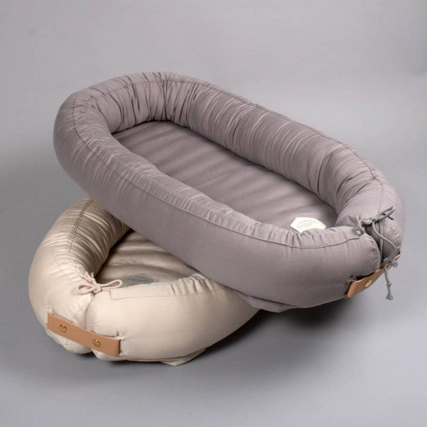 Kapok Babynest grau