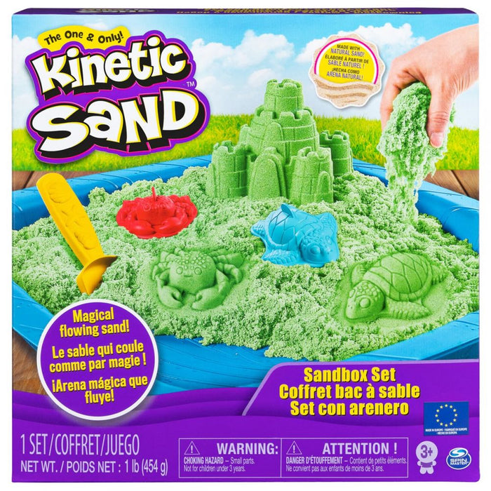 Kinetischer Sandsatz - grün