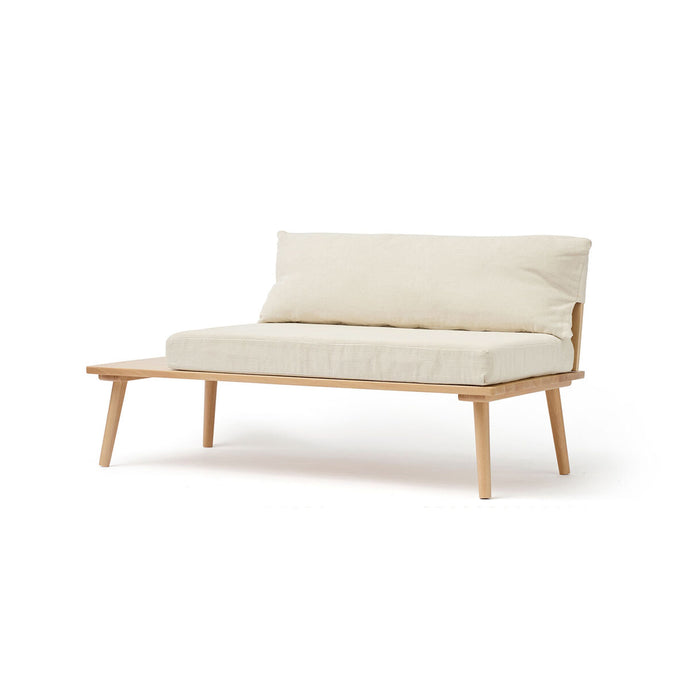 Niedriges Loungesofa - natur (SAGA)