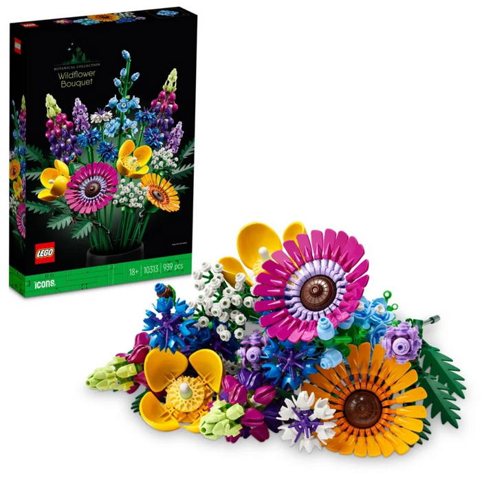 Lego-Symbole - Strauß wilder Blumen