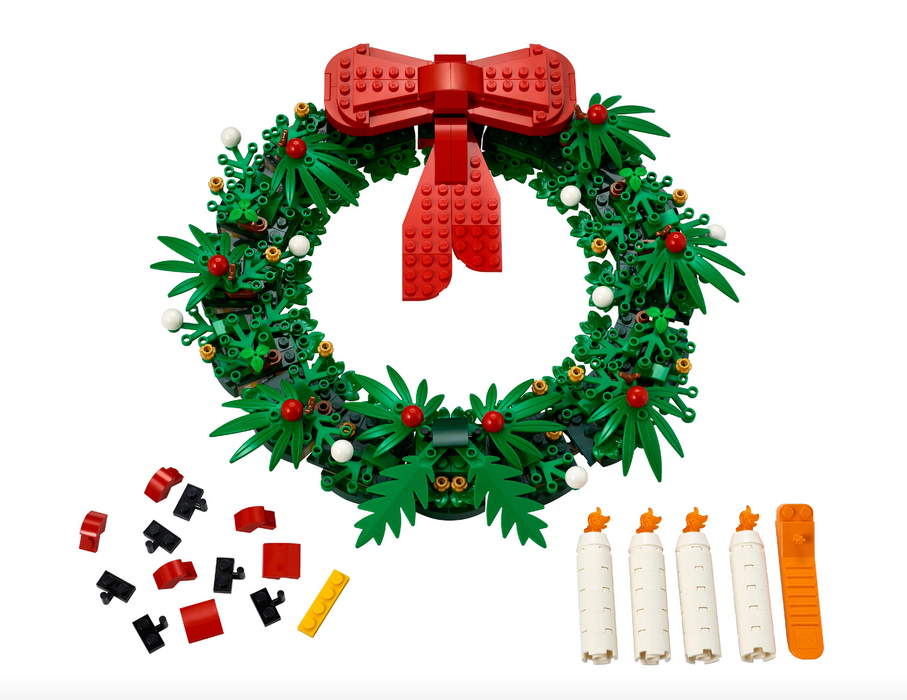 Lego-Weihnachtskranz