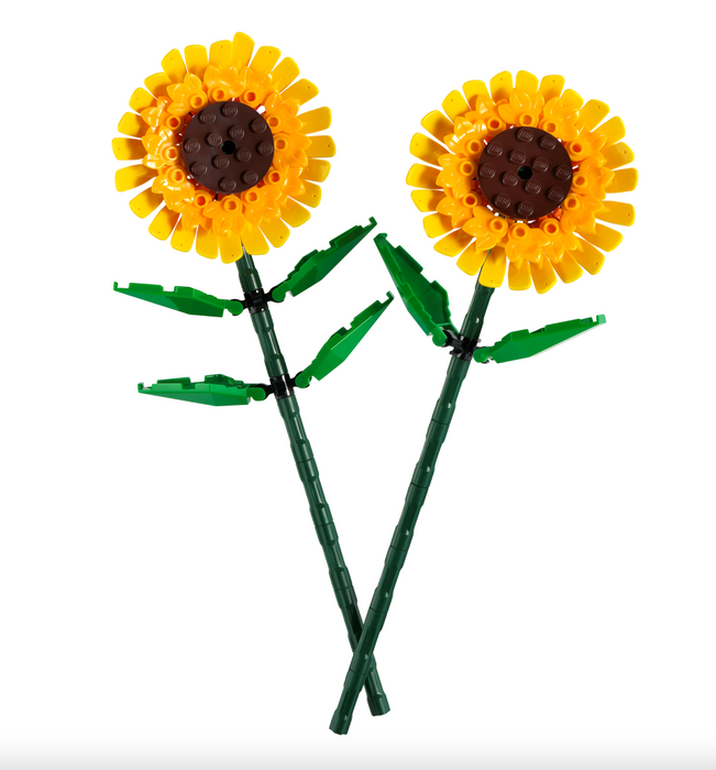 Lego-Sonnenblumen