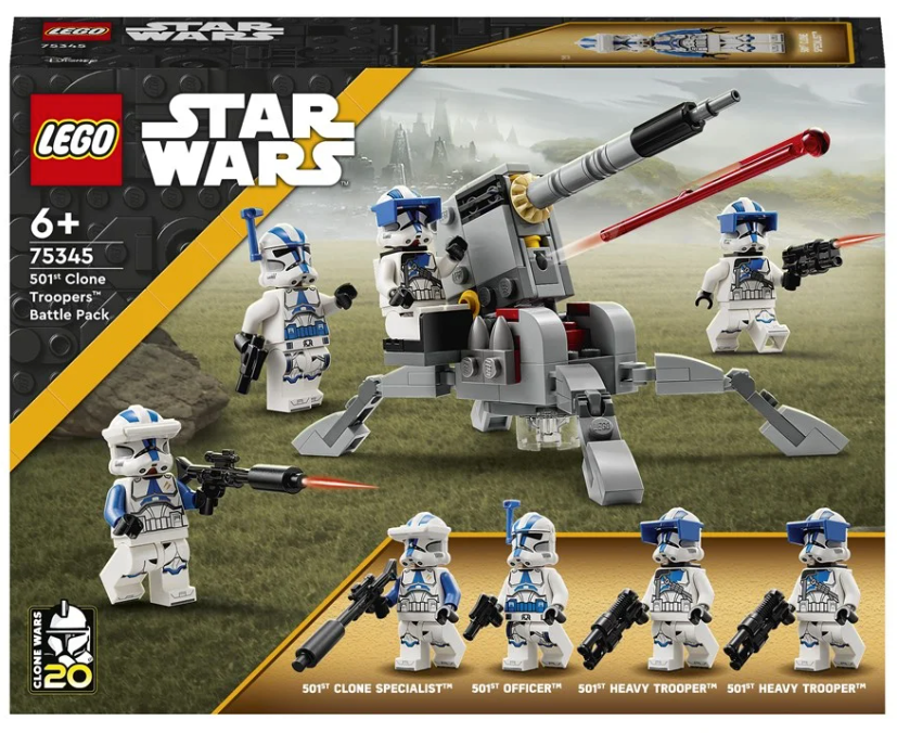 LEGO Star Wars 75345 Battle Pack mit Klontruppen der 501. Legion