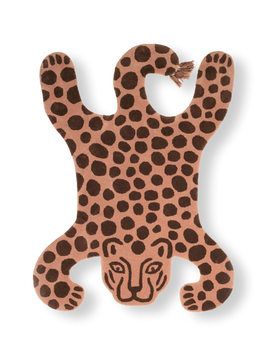 Getufteter Teppich, Leopard