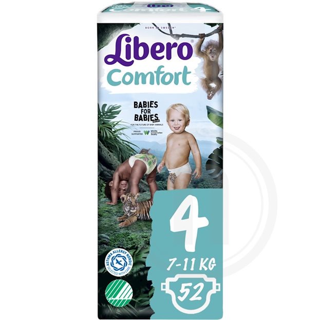 Libero Comfort 4, Windeln