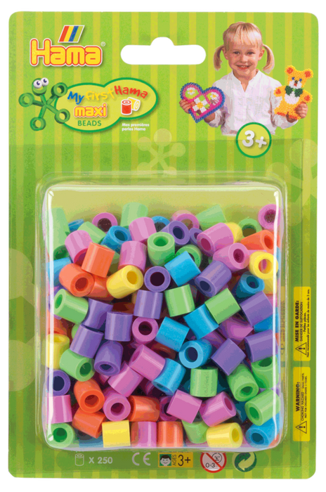 Hama Maxi Pearls, Pastell