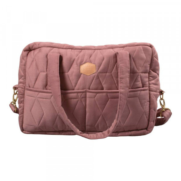 Wickeltasche, quilt wild rose