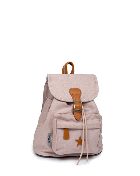 Tote bag Rucksack - puder / gold