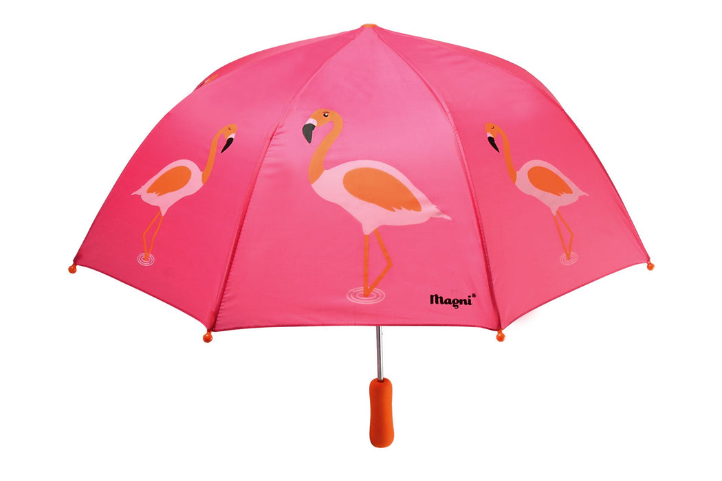 Regenschirm, Flamingo