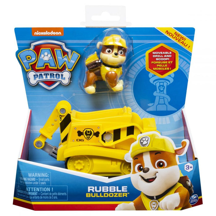 Paw Patrol Basisfahrzeuge - Rubble und Bulldozer