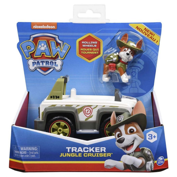 Paw Patrol Basisfahrzeuge - Tracker und Dschungelkreuzer