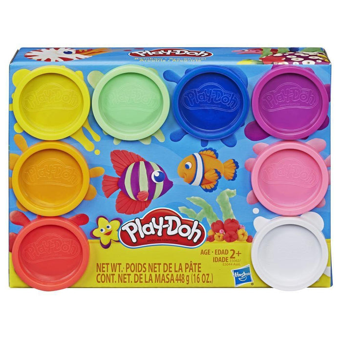 Play-Doh - Rainbow Paket mit 8 Eimern