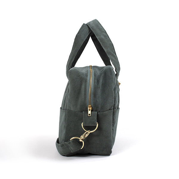 Wickeltasche, Pine Green (Samt)