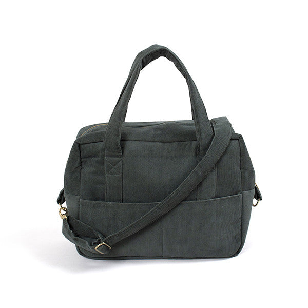 Wickeltasche, Pine Green (Samt)