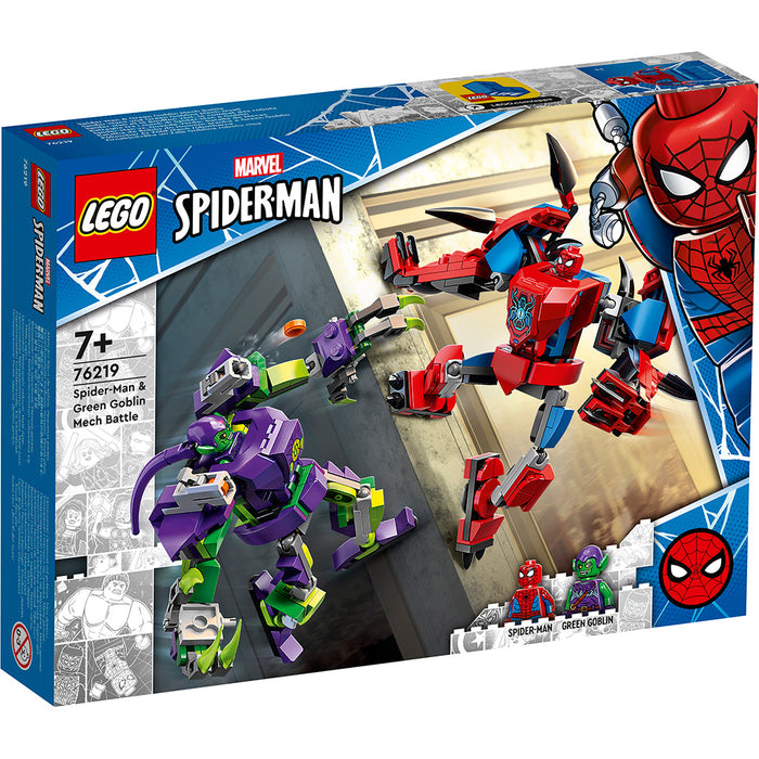 Robot Battle - Spiderman und Green Goblins Mech