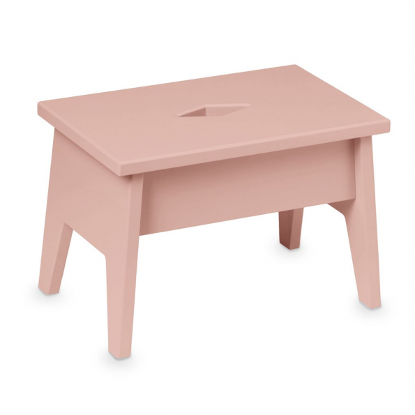 Hocker, staubige Rose