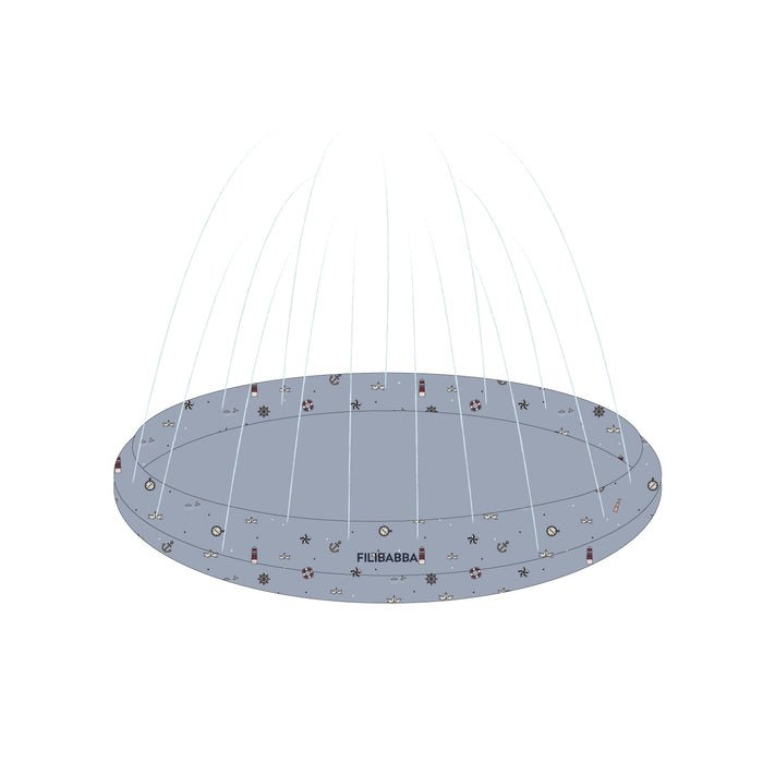 Sprinklerbecken Alfie - Seemannchen (100 cm)