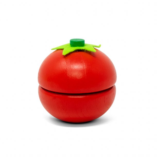 Tomate in zwei Hälften