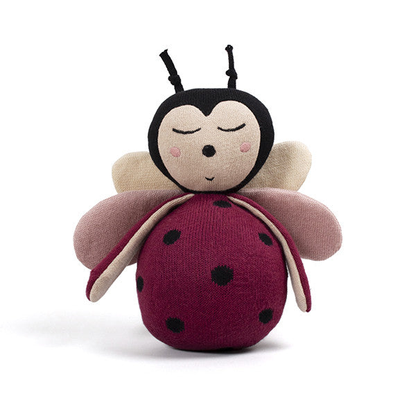 Teddybär - Lullu the ladybug, Deeply Red